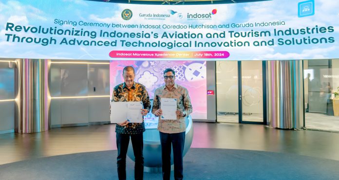 Kolaborasi Indosat Garuda