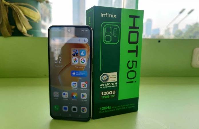 Review Infinix Hot 50i