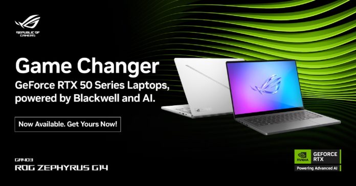 Laptop Gaming ASUS ROG RTX 50 Series