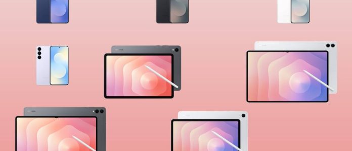 Samsung Galaxy S25 FE, Tab S11, dan Tab S11 Ultra (Sumber: GSMArena)