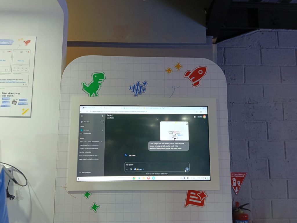 Booth Google Gemini