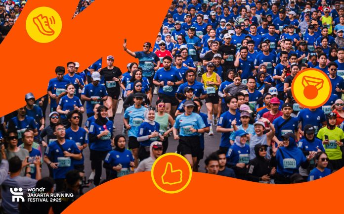 Strava di Jakarta Running Festival 2025