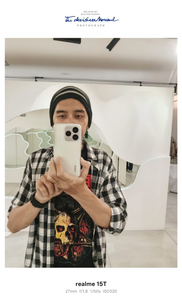 Foto selfie realme 15T 5G