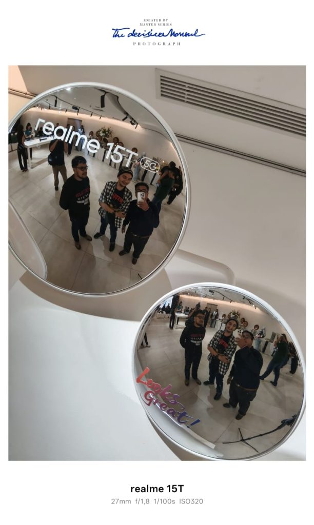 Foto selfie realme 15T 5G