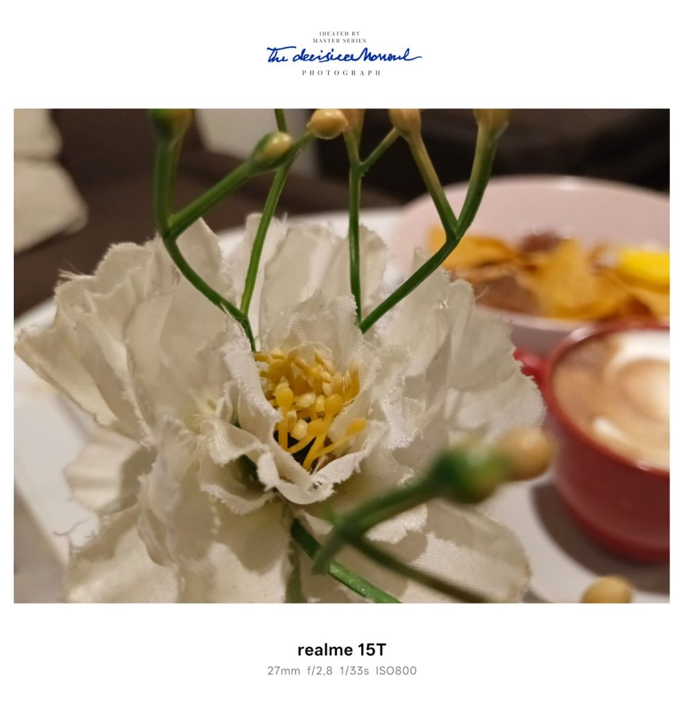 Foto bokeh realme 15T 5G