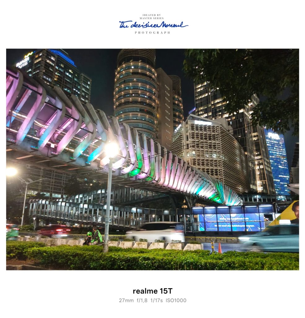 Foto low light realme 15T 5G