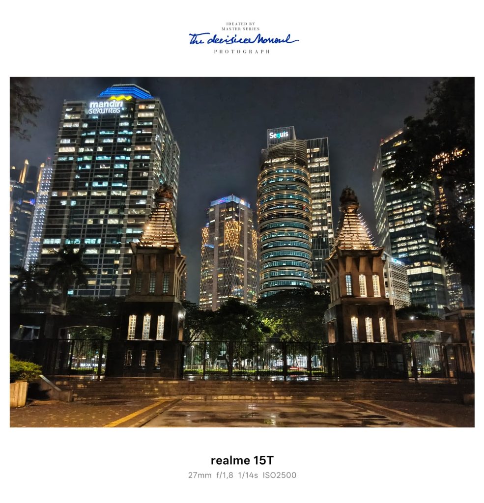 Foto low light realme 15T 5G