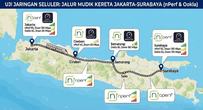Jaringan Mudik Jakarta Surabaya