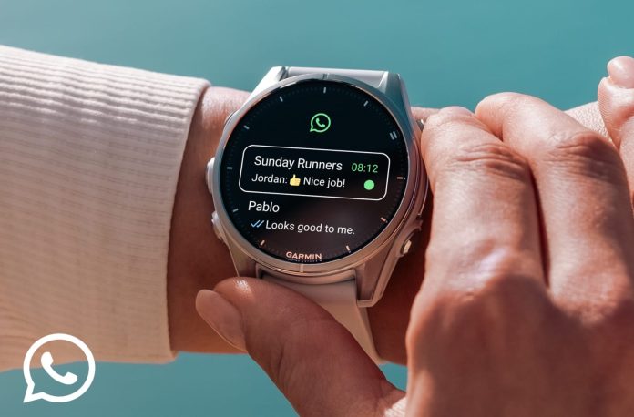 WhatsApp Hadir di Smartwatch Garmin