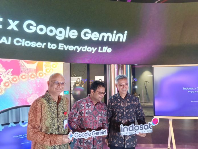 Kolaborasi Indosat Ooredoo Hutchison dan Google Gemini