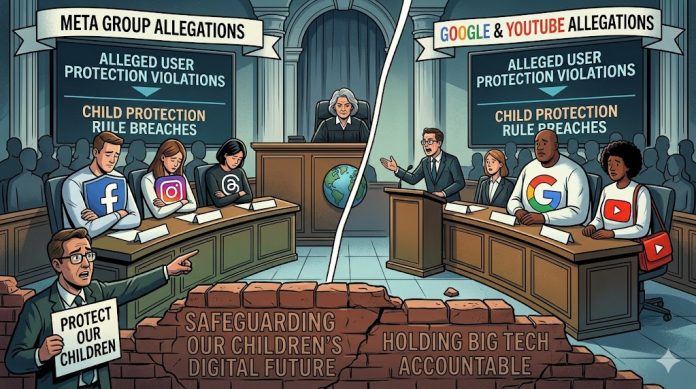 Ilustrasi Meta dan Google Diduga Melanggar Perlindungan Pengguna