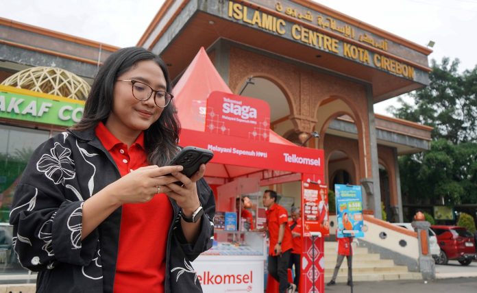 trafik lebaran telkomsel