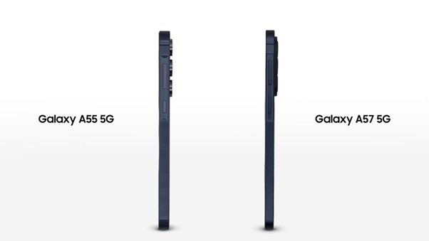 Desain Galaxy A57 Tipis