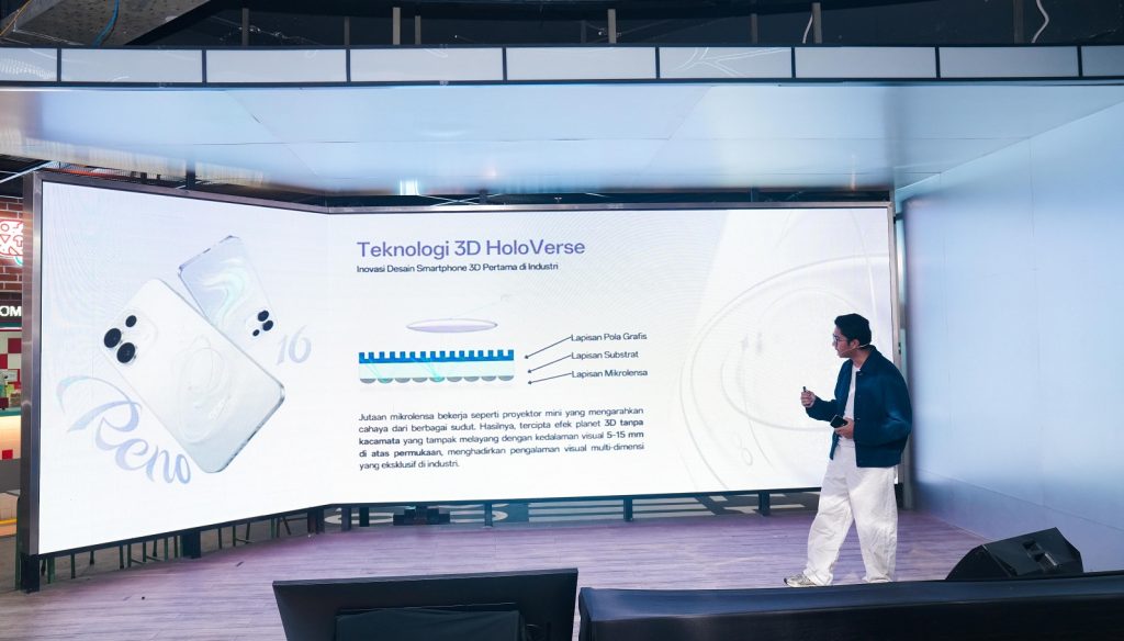 OPPO Reno16 Series hadirkan Desain 3D Pertama di Industri_