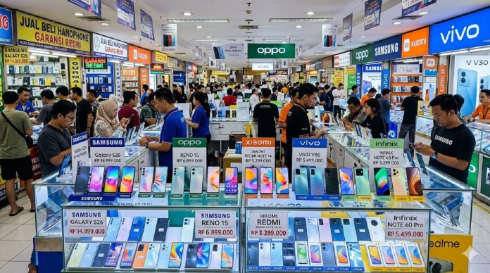 Pasar Smartphone Indonesia Q1 2026