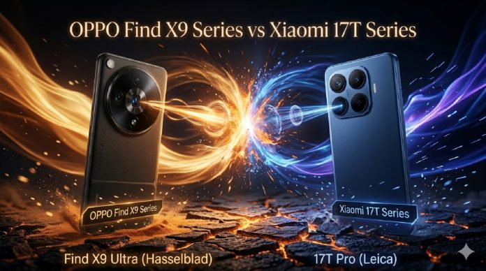 Xiaomi 17T Series Vs OPPO Find X9 Series