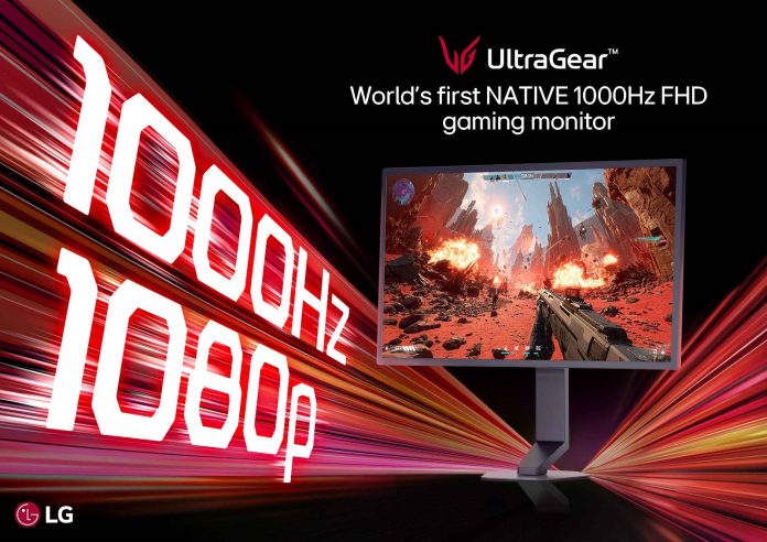Monitor UltraGear Native 1000Hz