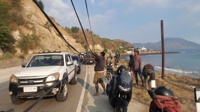 Jaringan Telkom Gempa NTT