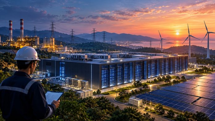 Pasokan Energi Data Center